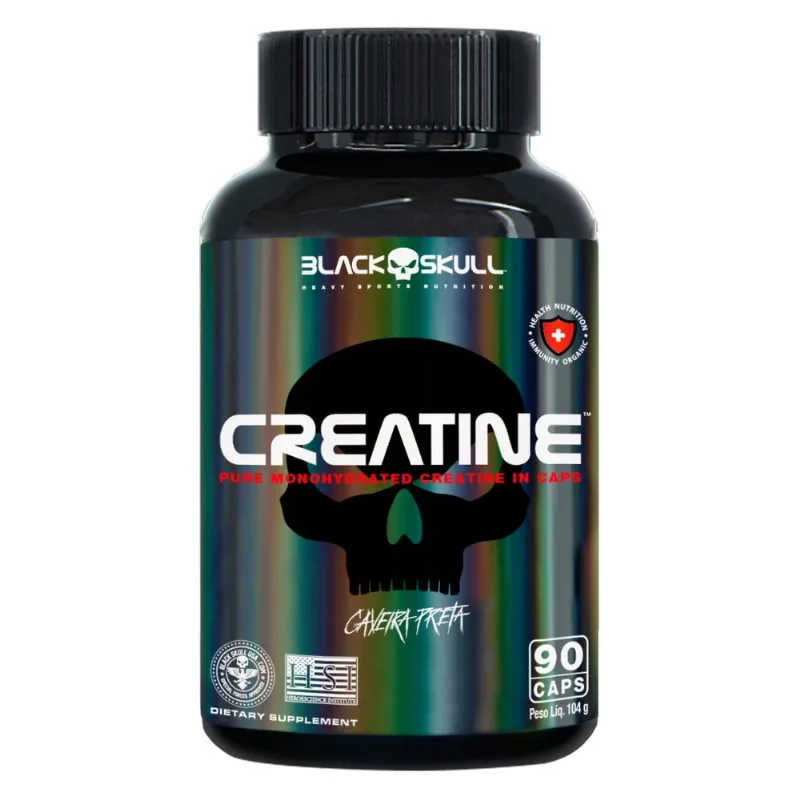 CREATINE CAPS - BLACK SKULL CREATINA BLACK SKULL CREATINE - 90 CAPS - Black skull
