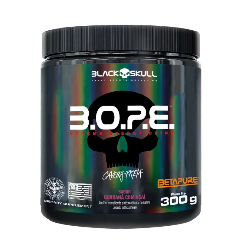 PRÉ TREINO B.O.P.E 300G B.O.P.E GUARANÁ C/ AÇAI 300G