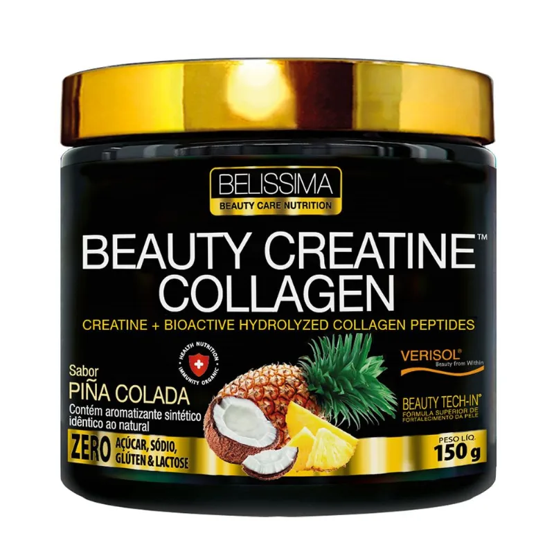 CREATINE COLLAGEN 150G - BELÍSSIMA CREATINE COLLAGEN 150G PIÑA COLADA - BELÍSSIMA