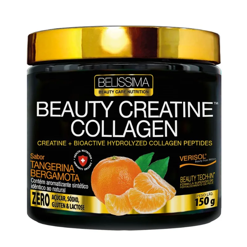 CREATINE COLLAGEN 150G - BELÍSSIMA CREATINE COLLAGEN 150G TANGERINA - BELÍSSIMA
