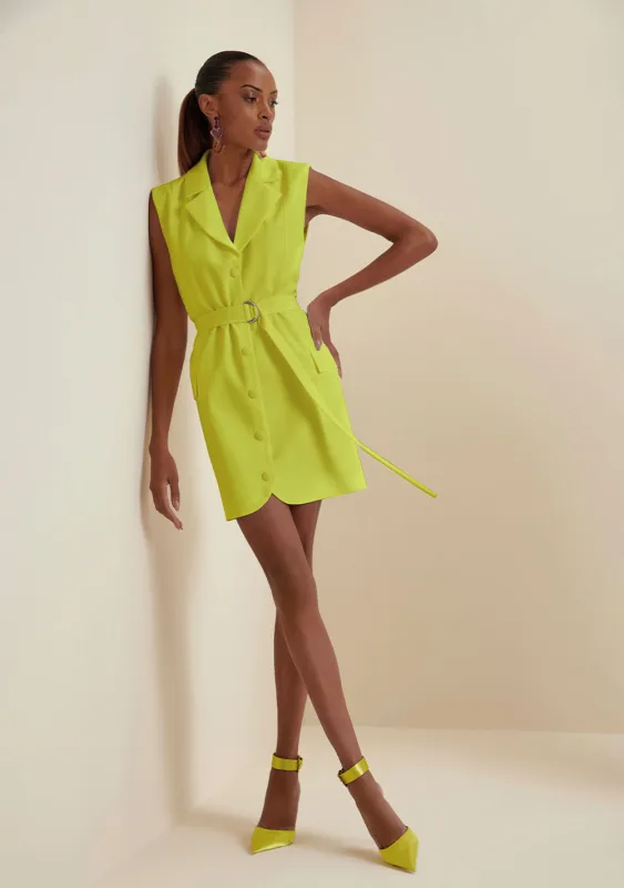 Colete Morena Rosa Alongado Detalhe Martingale Verde - Morena Rosa - Outlet