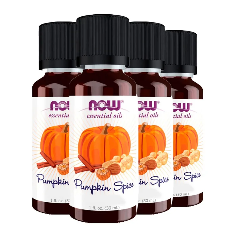 Óleo Abóbora Pumpkin Spice Fall Now Foods 30ml Importado 4un