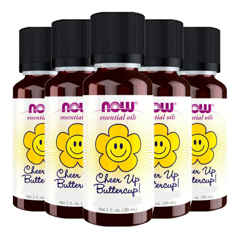 Mistura Óleo Cheer Up Buttercup Now Foods 30ml Importado 5un