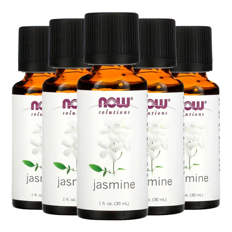 Fragrância de Jasmim Now Foods 30 ml Importado 5un