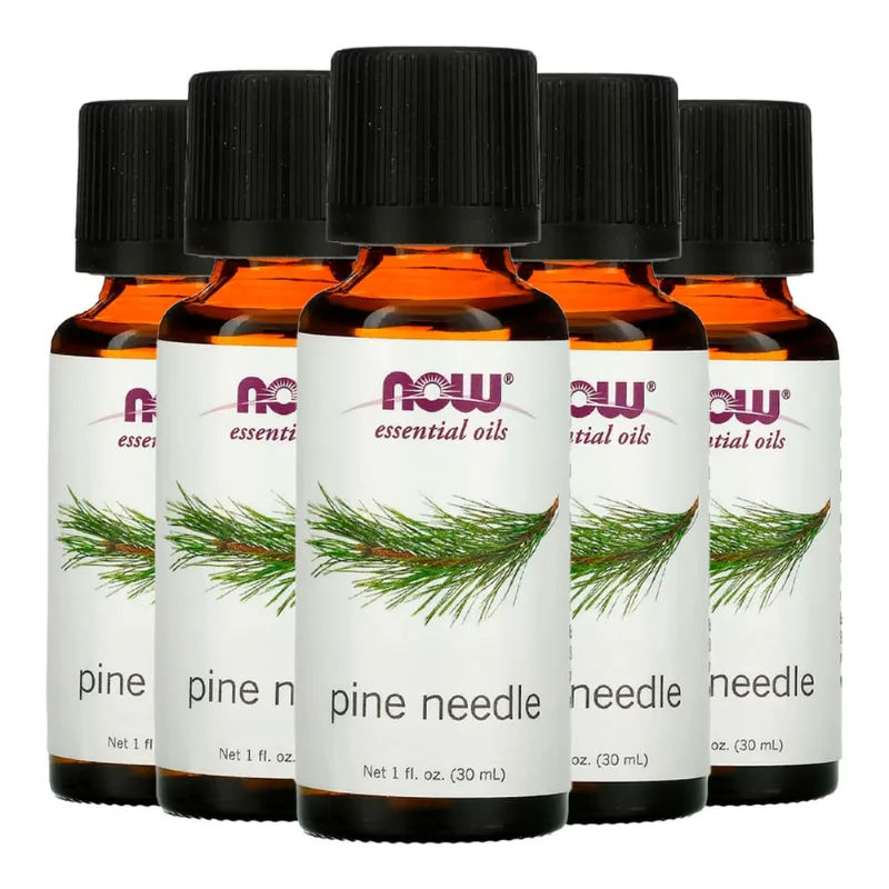 Óleo Agulha Pinheiro Now Foods 30 ml Importado 5un