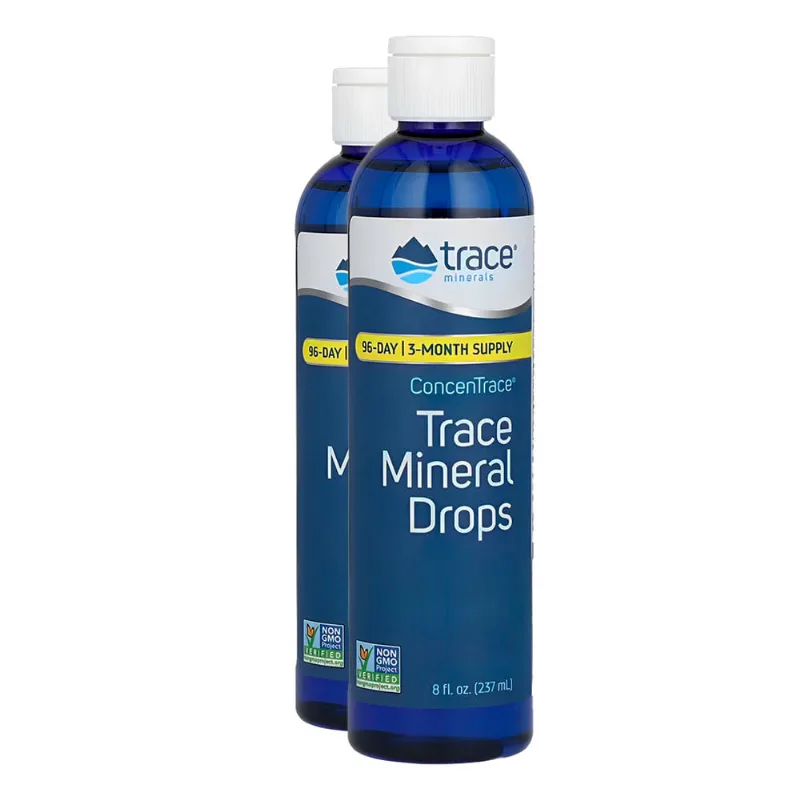 Trace Minerals ConcenTrace Trace Mineral Drops 237ml 2un