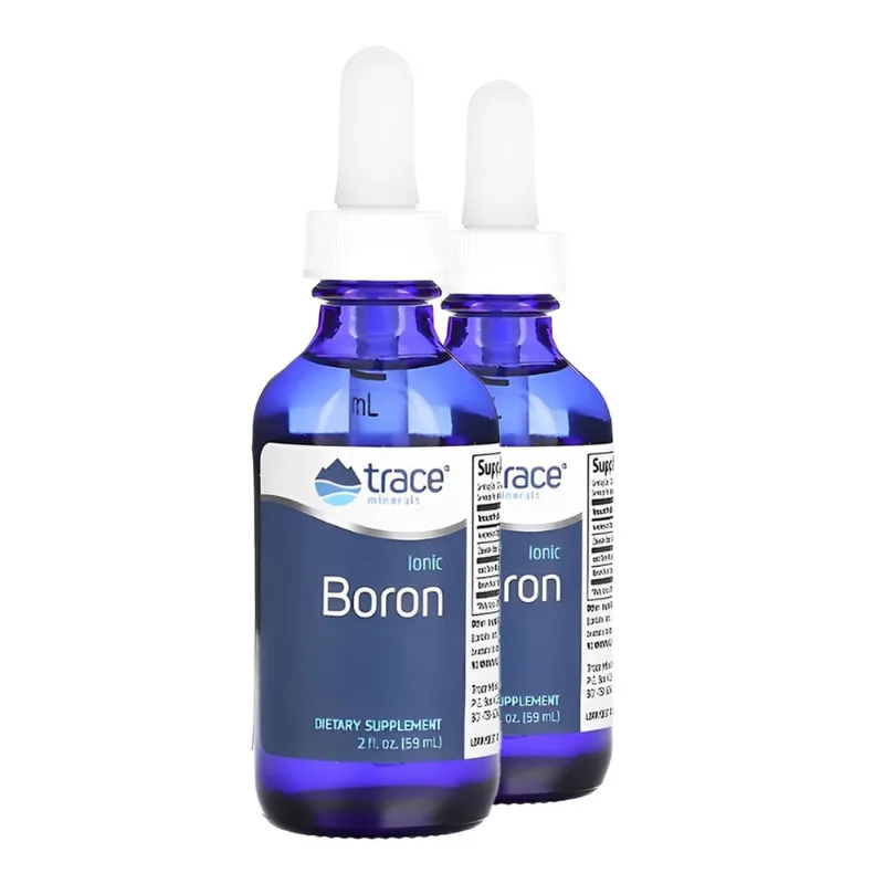 Trace Minerals Boro Iônico 6mg Líquido 59 ml Importado 2un