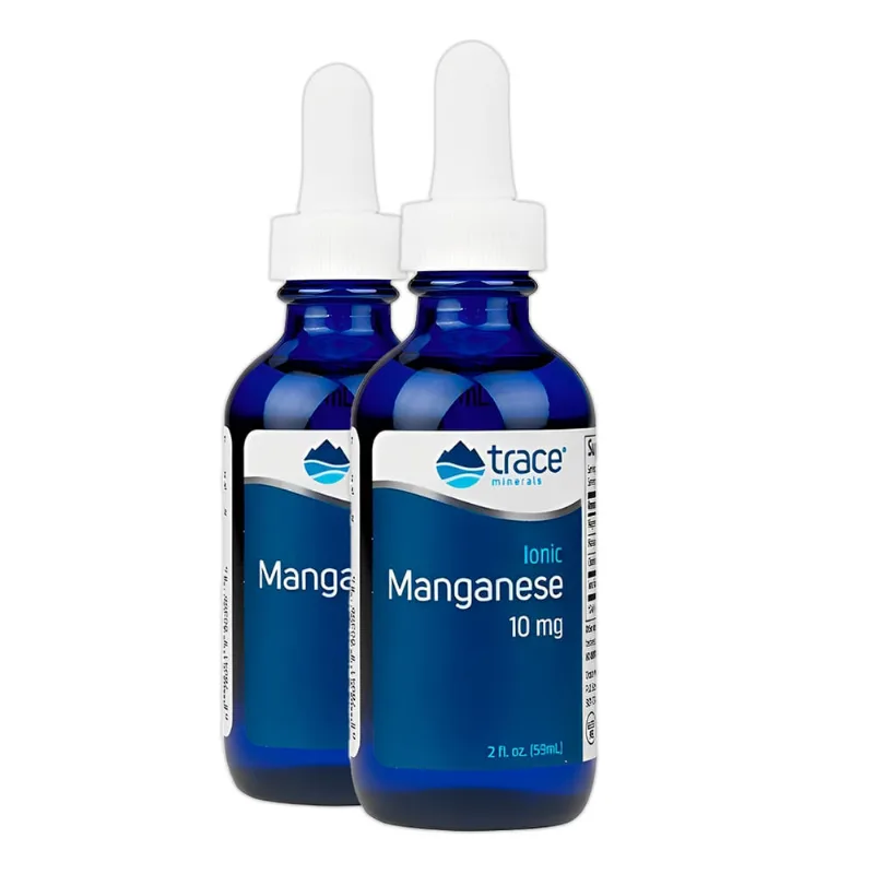 Trace Minerals Manganês Iônico 10 mg 59ml Importado 2un