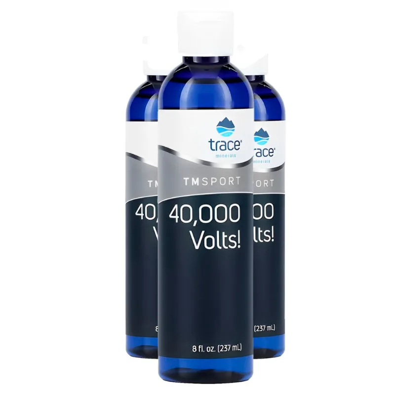 Trace Minerals Concentrate tm Sport 40.000 Volts 237ml 3un