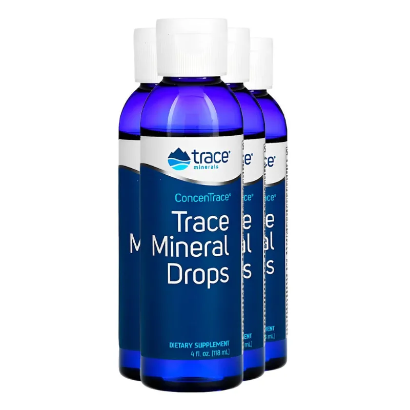 Trace Minerals ConcenTrace Trace Mineral Drops 118ml 4un