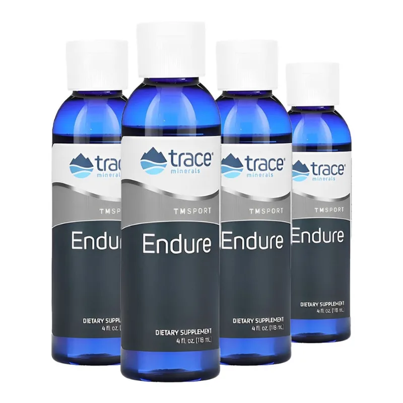 Trace Minerals Eletrólito Endure 118ml Produto Importado 4un