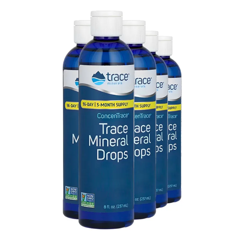 Trace Minerals ConcenTrace Trace Mineral Drops 237ml 5un