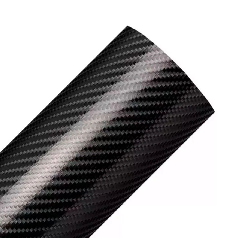 Envelopamento Fibra Carbono Preto 3d 1mx60cm Carro Moto