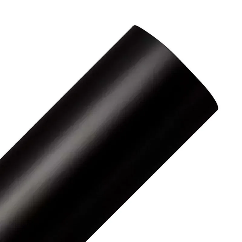 Adesivo Vinil Automotivo Envelopamento Satin Black 2Mx69Cm