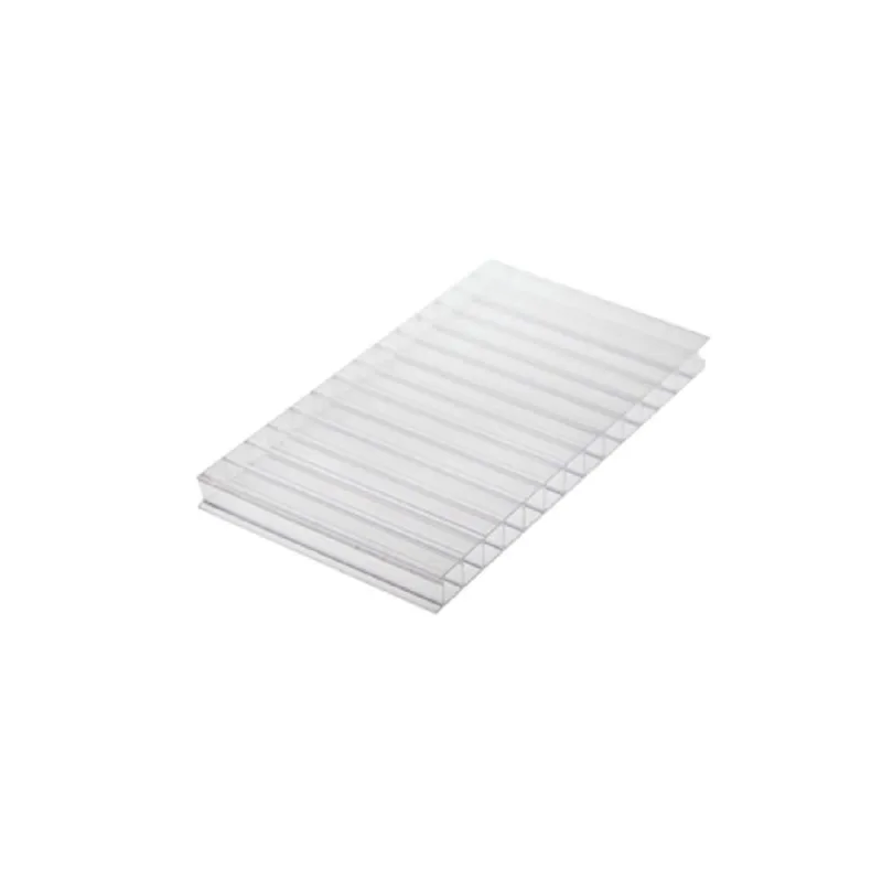 Chapa De Policarbonato Alveolar Cristal 4mm - 2,10m X 4,00m - Sabic Cristal: 80% De Transmissão De Luz - OUTRAS