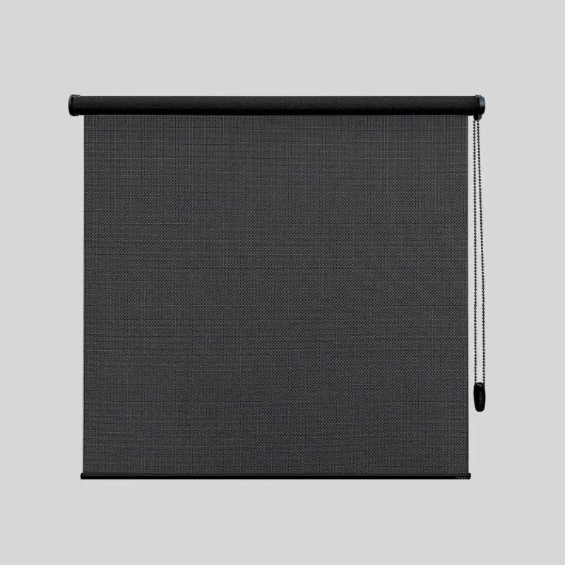 Persiana Rolo Screen 3% Preto - 2,10m X 2,40m