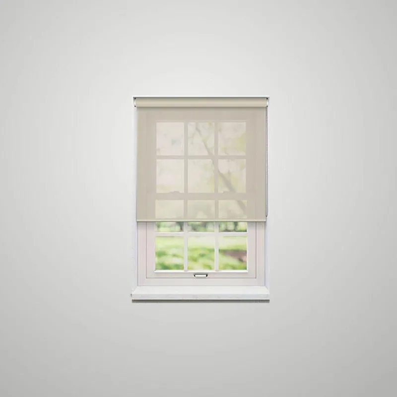 Persiana Rolo Translucida Bege - 1,10m X 1,80m
