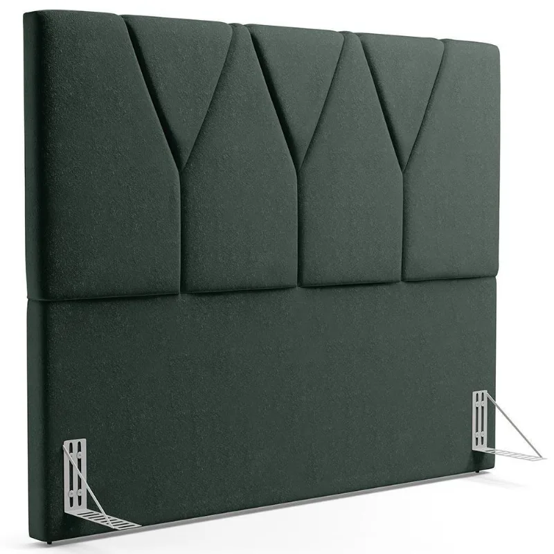 Cabeceira Cama Box Casal Queen 160cm Aura Linho W01 Verde - Mpozenato - Mpozenato