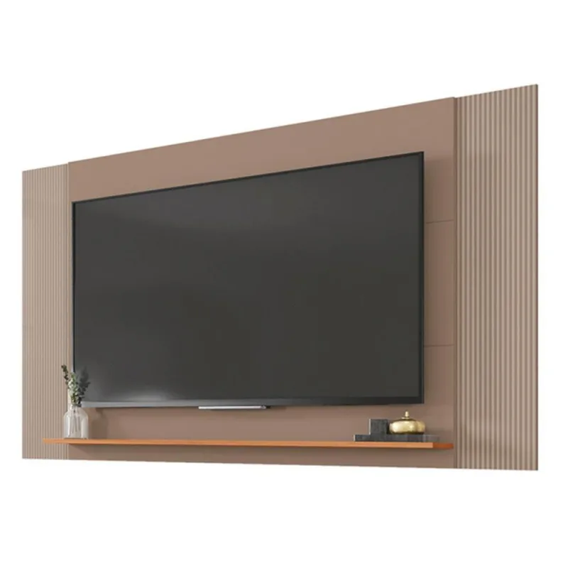 Painel Tv 65 Pol Extensível 136cm Até 180cm Lucca Areia C01 - Mpozenato - Mpozenato