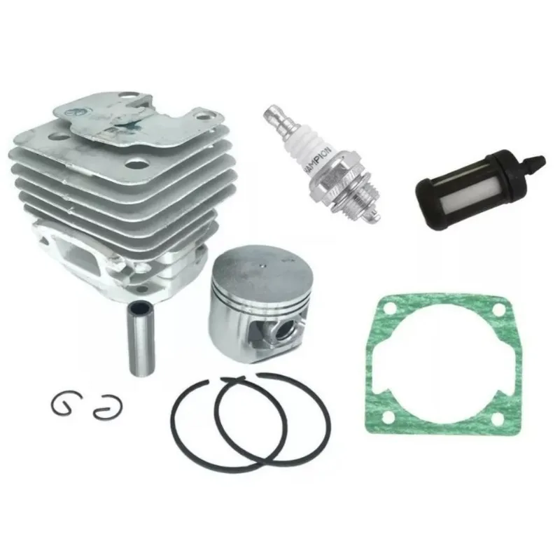 Cilindro Completo + Vela + Filtro - Motosserra Yamasaki 62cc