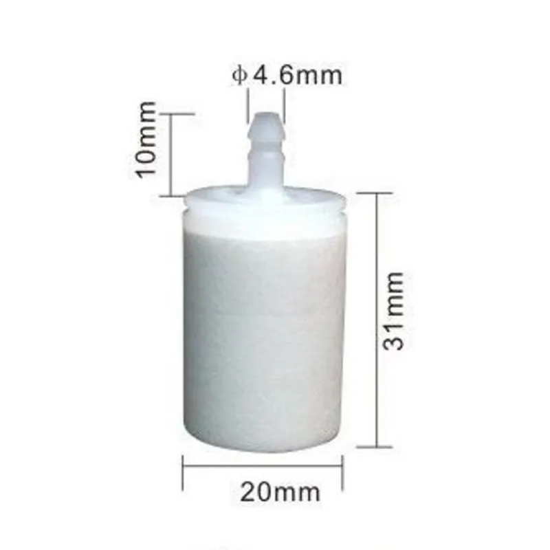 Cabeçote Aspiração Combustível Roçadeira 43cc 52cc 4,6mm