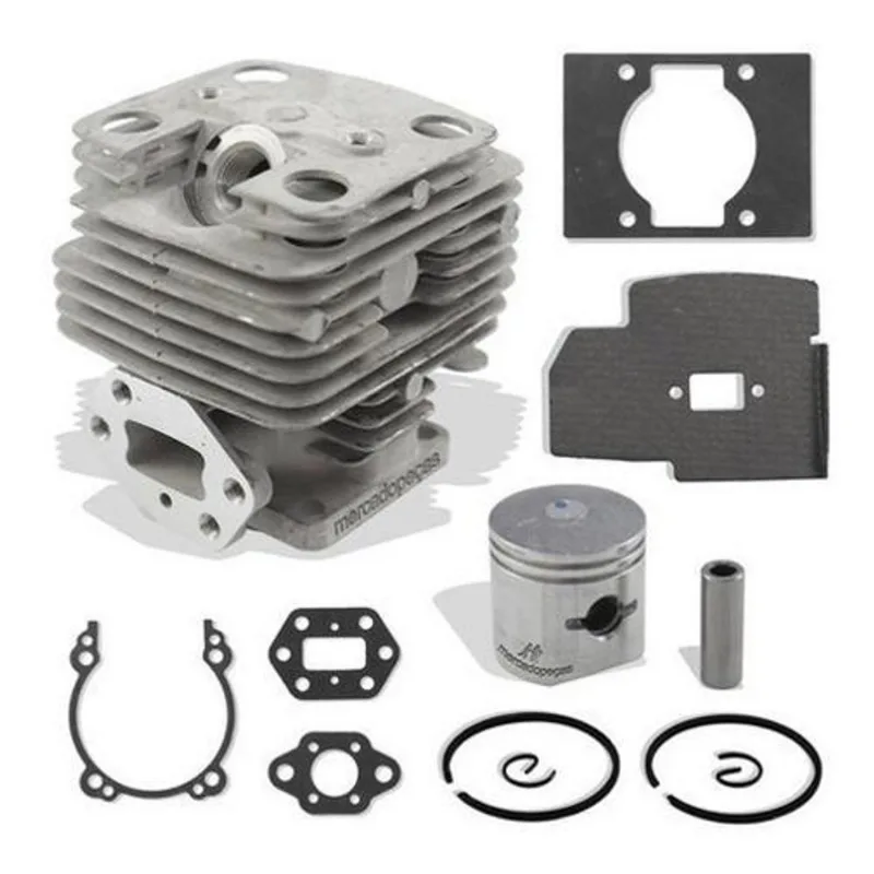 Cilindro Pistão Anéis Juntas Para Roçadeira Husqvarna 143rii