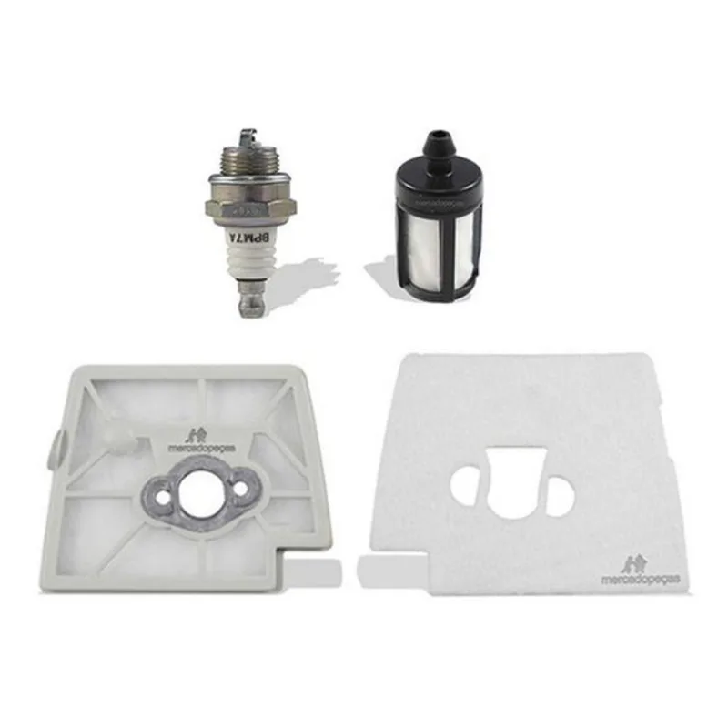 Kit De Filtros + Vela Para Roçadeira Stihl Fs160 Fs220 Fr220