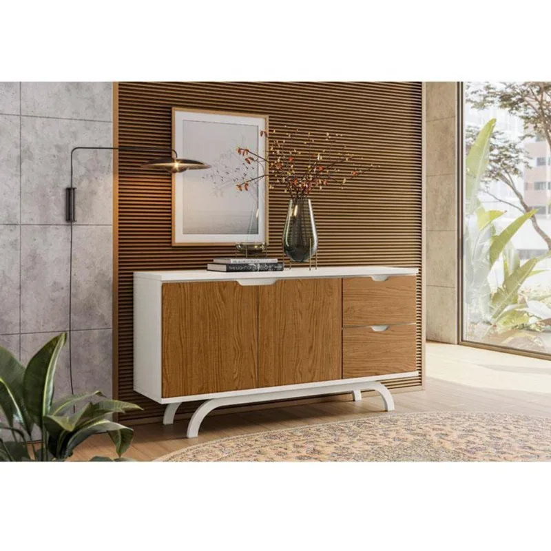 Aparador Buffet Ambiente Vicenza Off White Ype - New Ceval