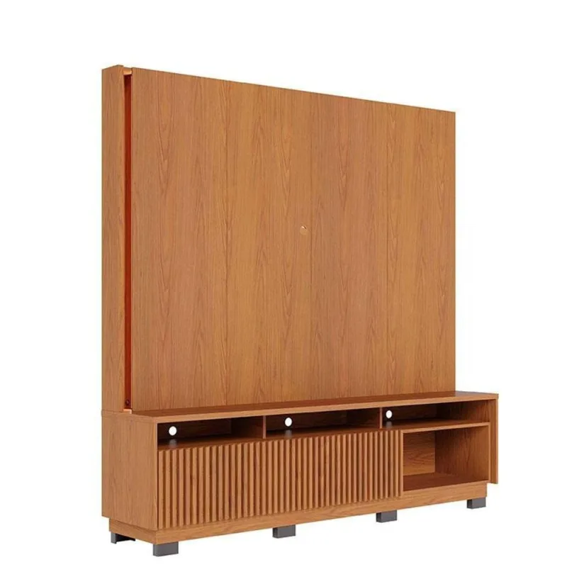 Estante Home Theater Jordão Com Pés Freijó - Colibri - colibri móveis