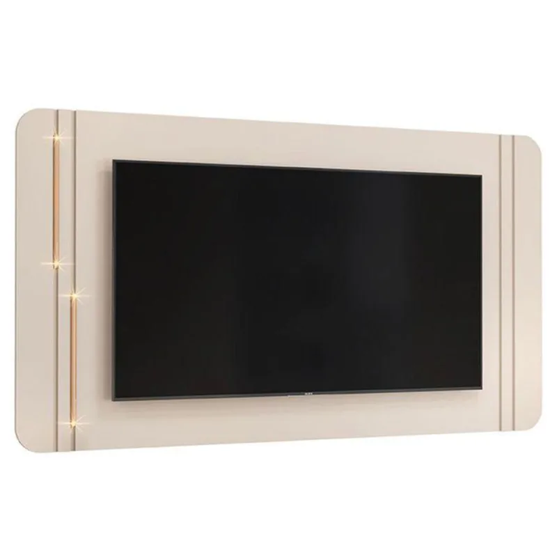 Painel Para Tv Suspenso Celine Off White – Dj Móveis - Dj Móveis