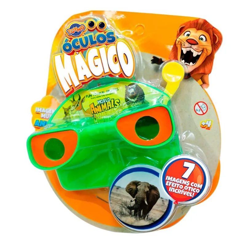 Óculos Mágico Animais Toyng - TOYNG