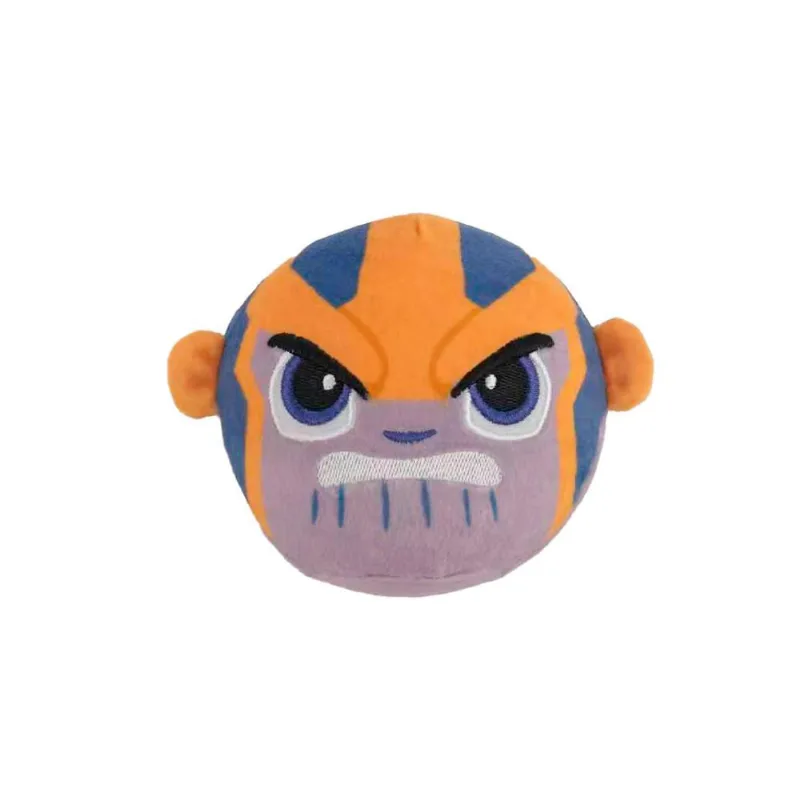Pelúcia Toyng Cabeça Squish Thanos Marvel - TOYNG