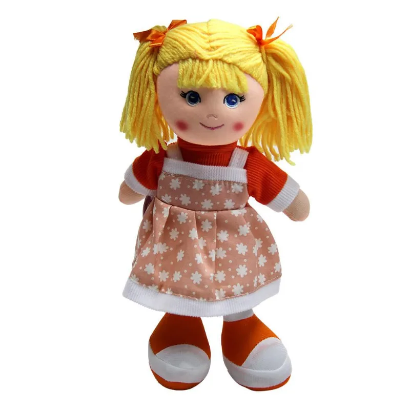 Brinquedo Boneca De Pano Honey Dolls Macia E Colorida Toyng - TOYNG
