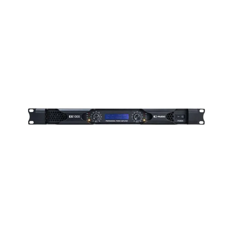 Amplificador De Potência K-audio Ex1000 1000w Rms