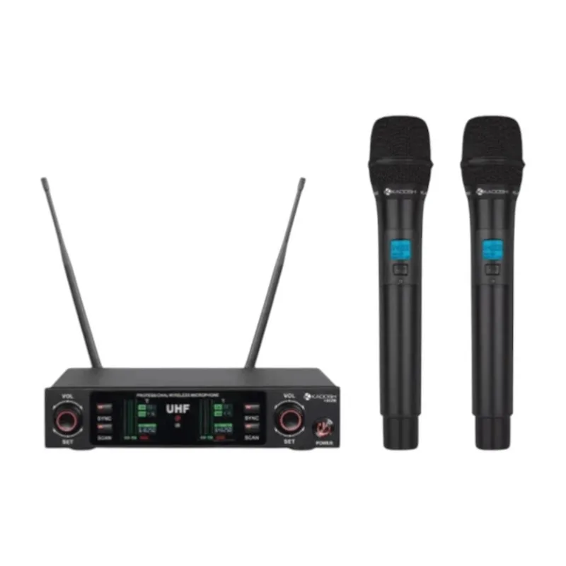 Microfone Sem Fio Duplo Kadosh UHF K492MR (MP)