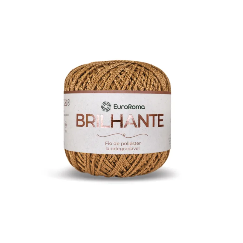 Euroroma Brilhante 100g C/136m 1110 Bege - EuroRoma