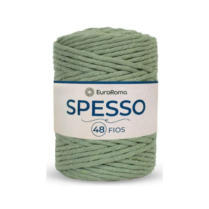 Barbante Euroroma Spesso 4/48 1kg C/127m Alecrim - EuroRoma