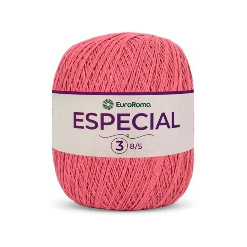 Barbante Euroroma Especial 8/5 500g C/1400m Malva - EuroRoma