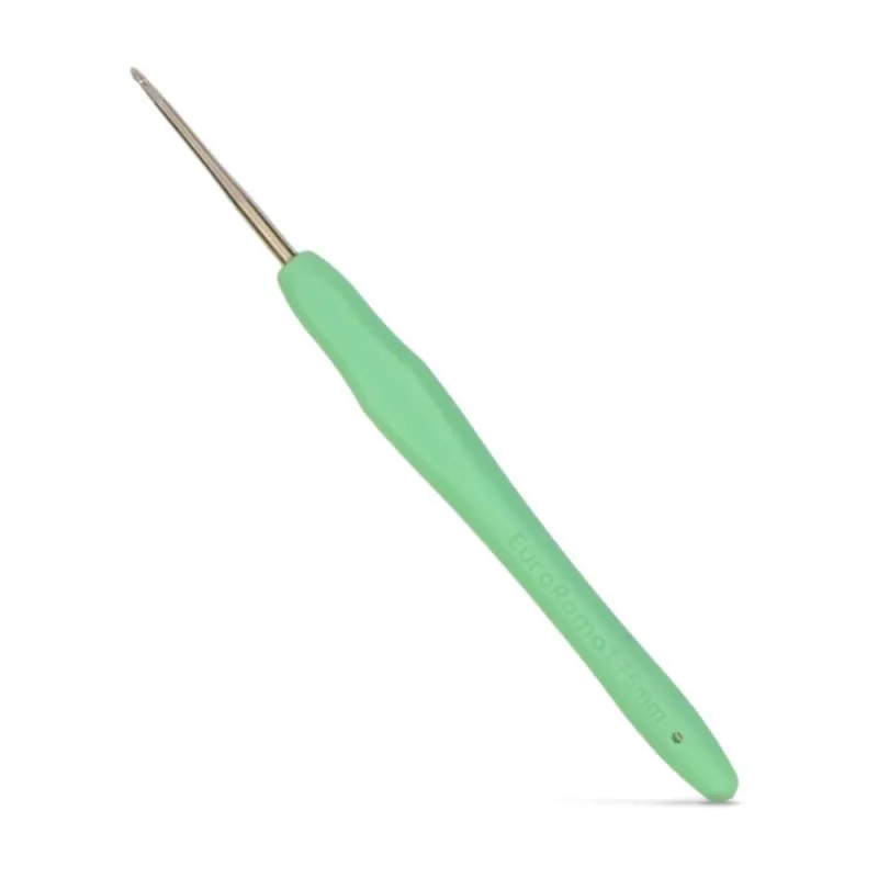 Agulha de Croche Com Cabo Emborrachado 1.75mm - Euroroma - EuroRoma
