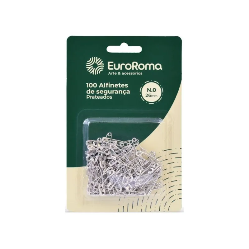 Alfinete Seguranca Metal 100pc N.0