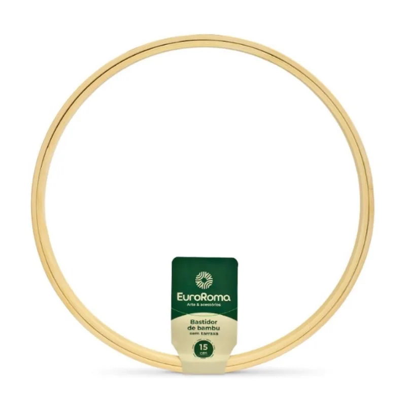 Bastidor de Bambu Sem Tarracha 15cm - Euroroma Bastidor de Bambu Sem Tarracha 15cm Euroroma - EuroRoma
