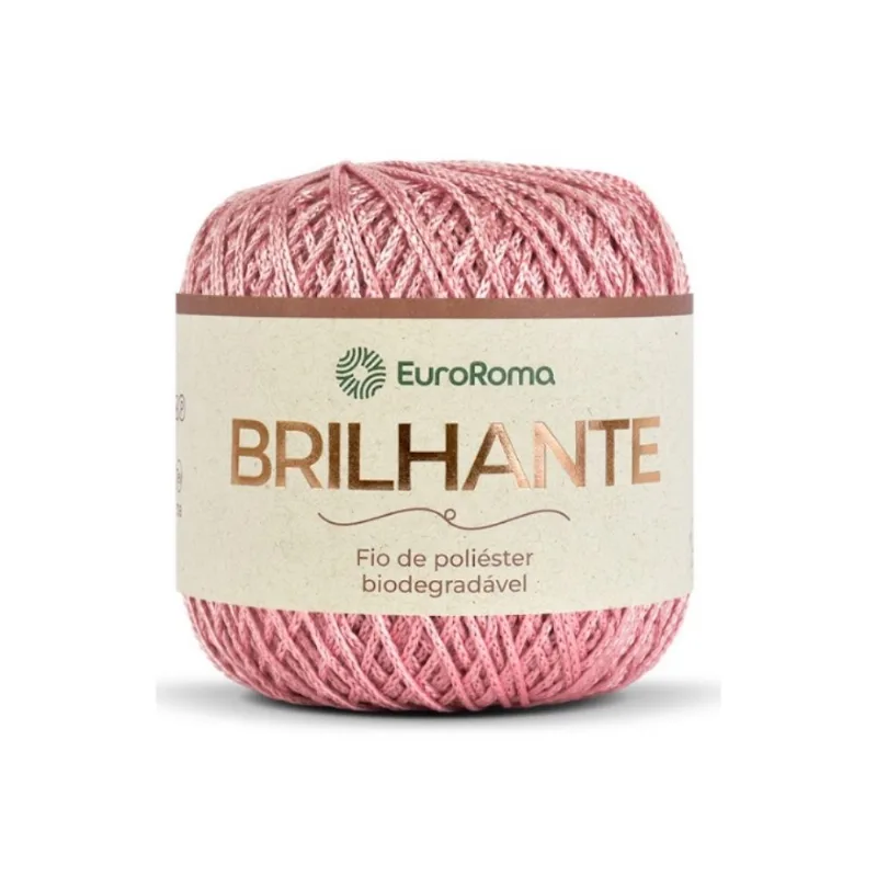 Euroroma Brilhante 100g C/136m 500 Rosa