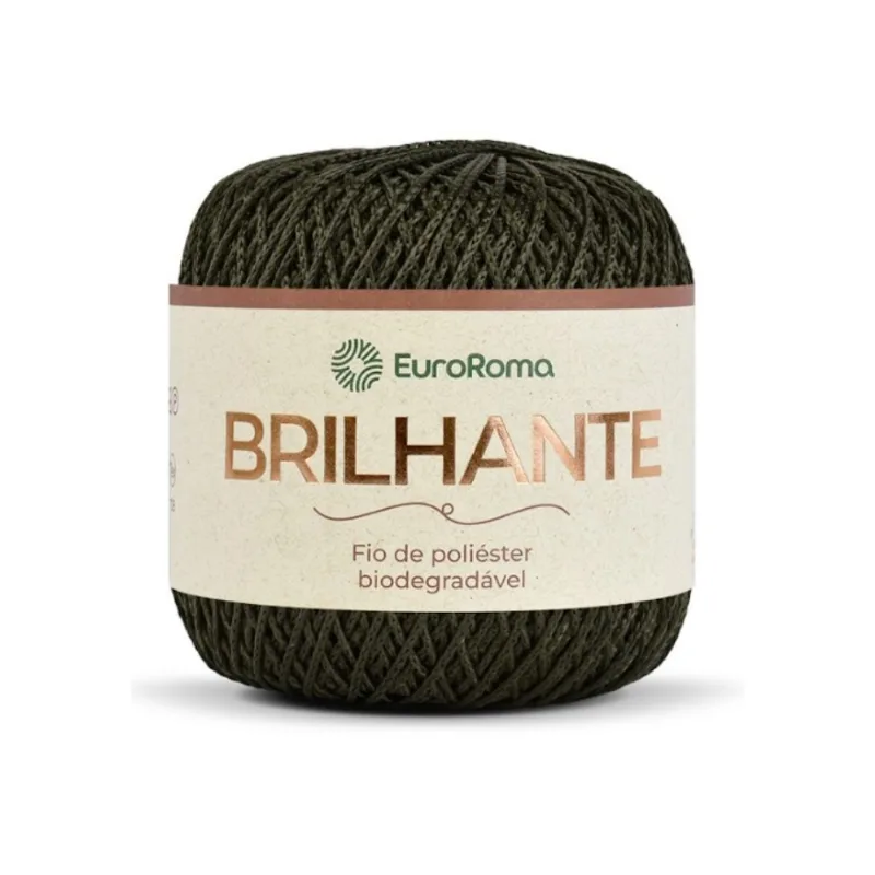 Euroroma Brilhante 100g C/136m 805 Verde Militar