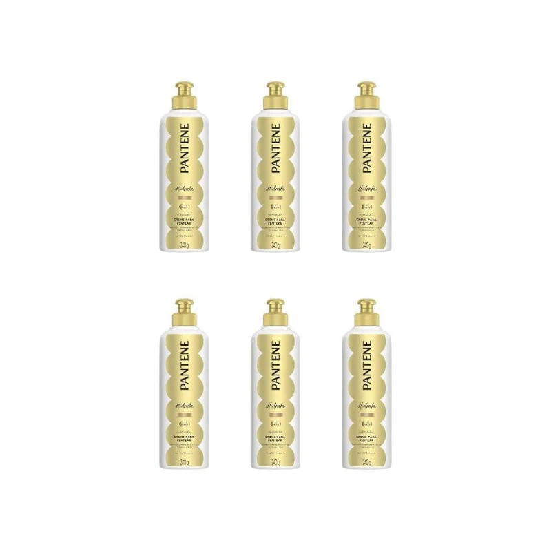 Creme Para Pentear Pantene 240G Hidrata-Kit C/6Un