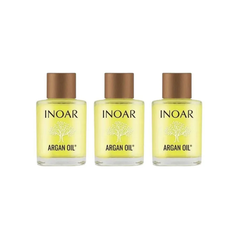 Oleo Capilar Inoar Argan 7Ml - Kit Com 3Un