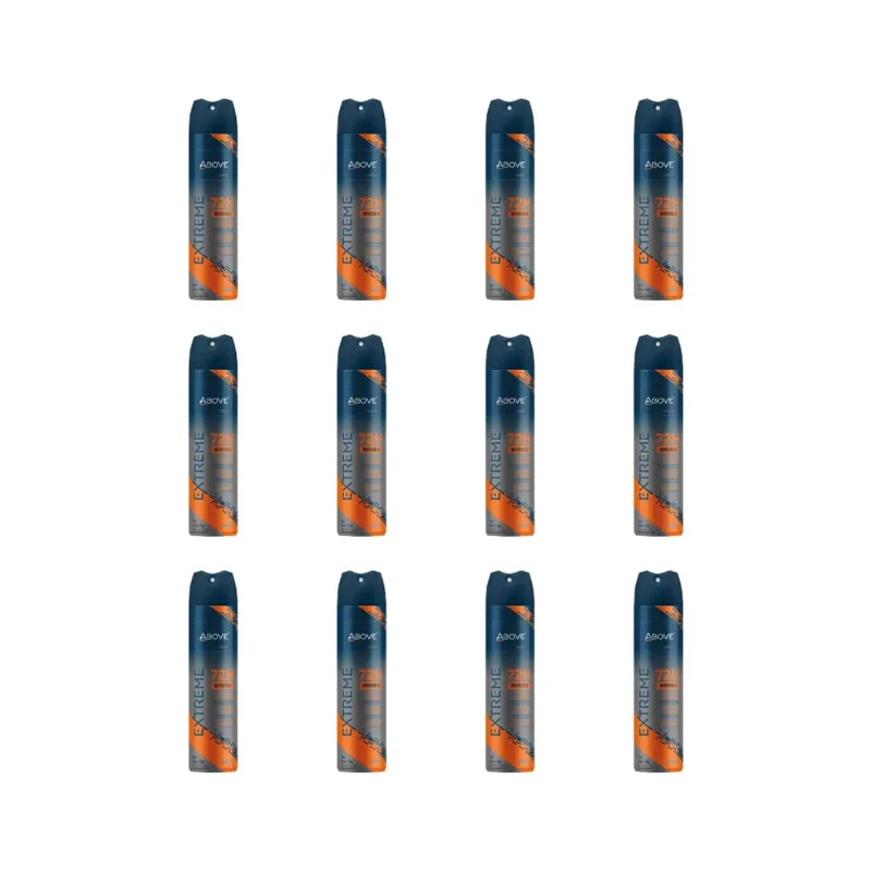 Desodorante Aero Above 150ml Extrem Inv Sport 72h-Kit C/12un