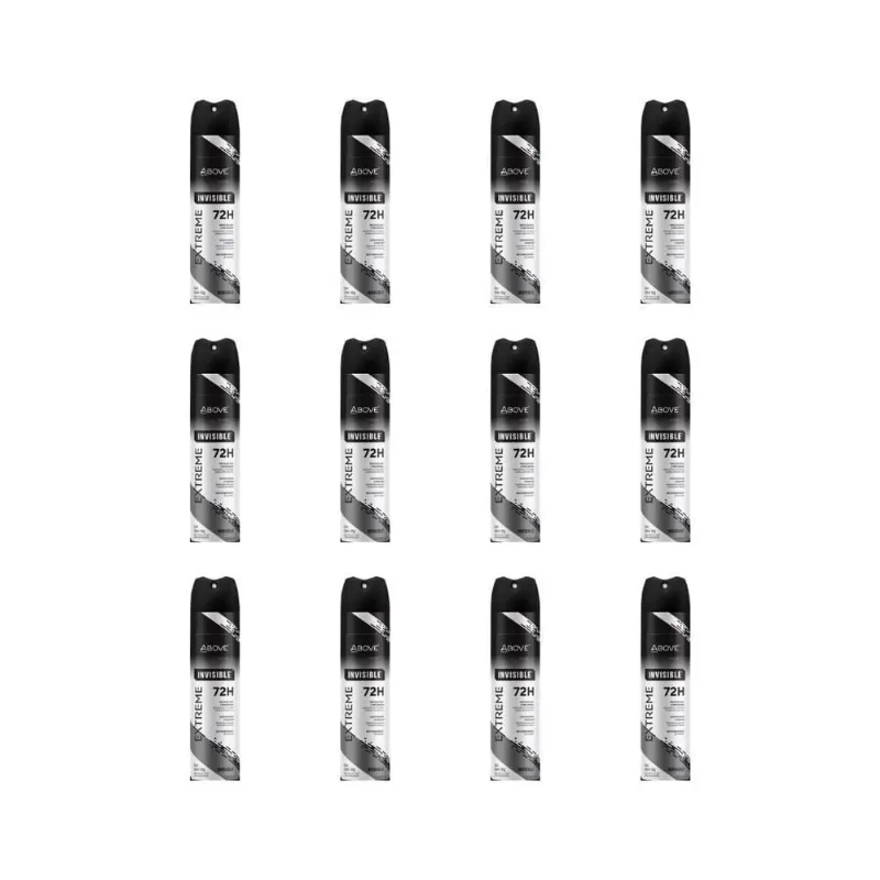 Desodorante Aero Above 150Ml Extreme Inv 72H-Kit C/12Un
