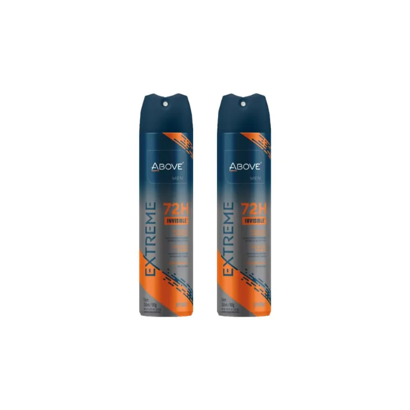 Desodorante Aero Above 150ml Extreme Inv Sport 72h-Kit C/2un
