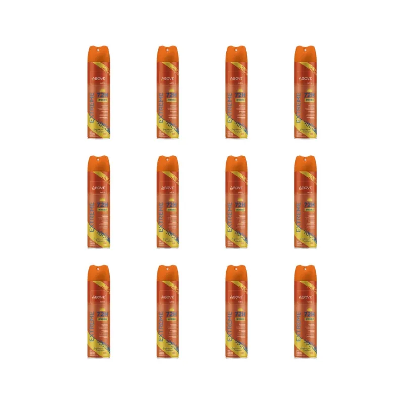 Desodorante Aero Above 150ml Extreme Inv Sun 72h-Kit C/12un