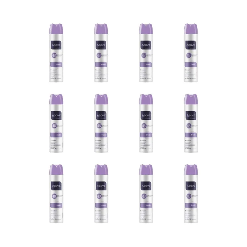 Desodorante Aero Above 150ml Fem Fresh-Kit C/12un